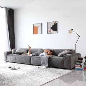 Alternative view of Ghế sofa văng cỡ lớn đệm nỉ V57 (Sao chép)