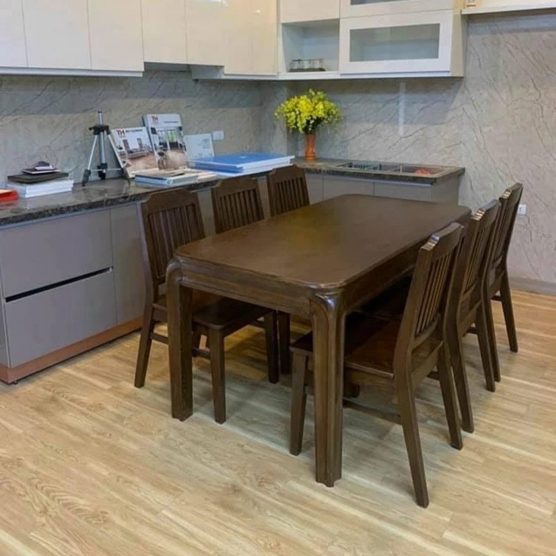 Bộ bàn ghế ăn BGA34 - Ảnh 2